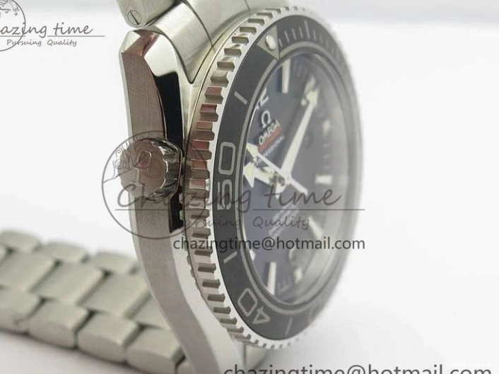 0710 Breathable Planet Ocean Pro Ceramic Bezel 45mm OMF 1:1 Best Edition On SS Bracelet A8500 (Black Balance Wheel) 8140